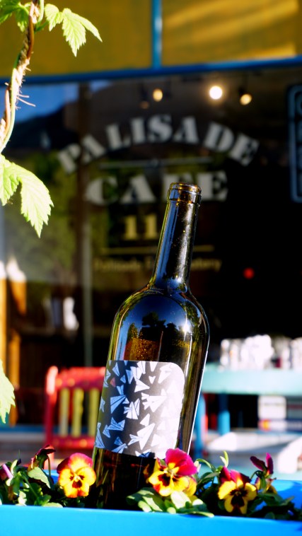 The Palisade Cafe with Flyer by Joe Buckel. Photo by Lisa Moose Levy Kral